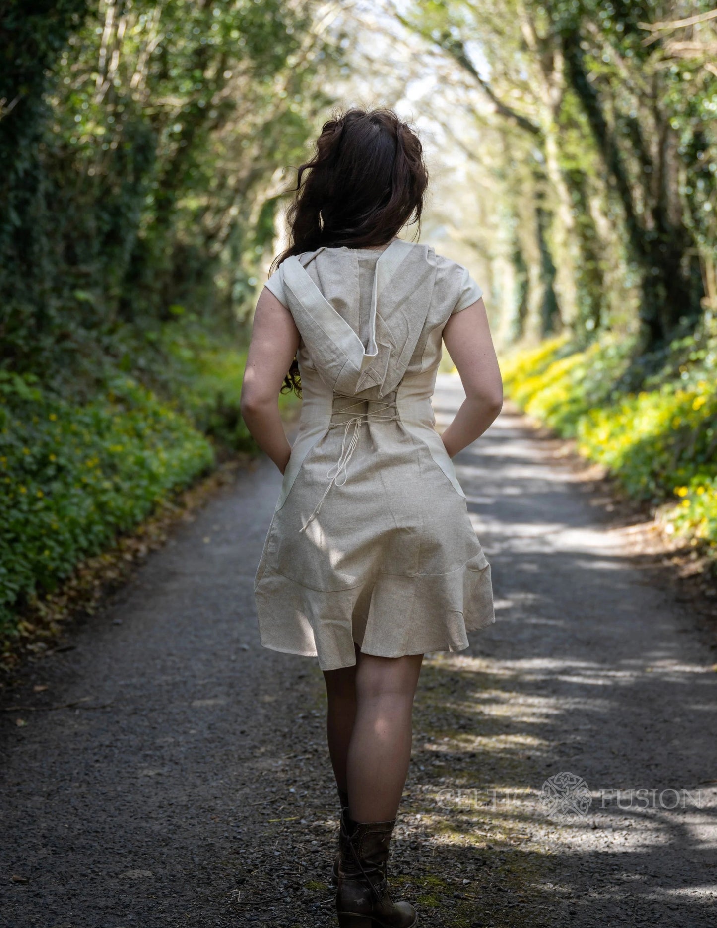 Celtic Fusion Design, Irish-designed folklore-inspired clothing created with a focus on sustainability, natural textures, and