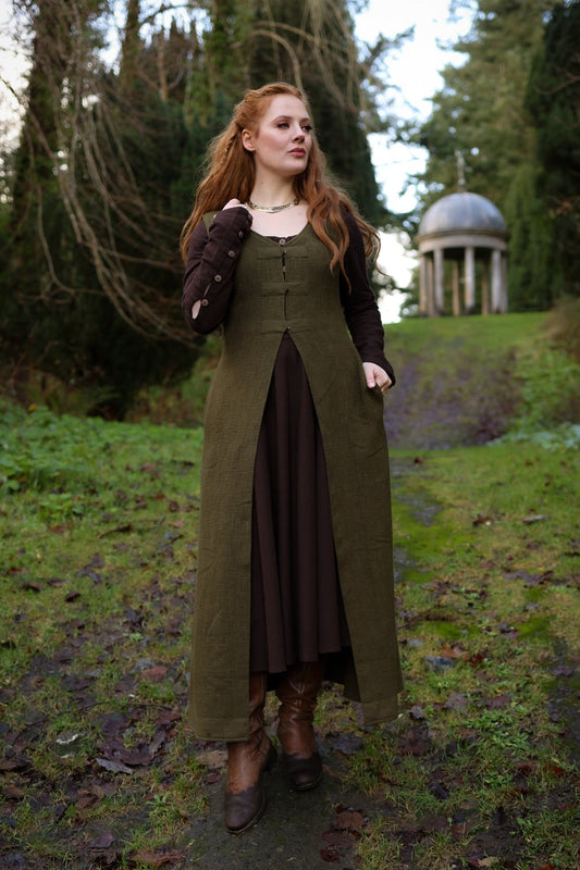 Celtic Fusion Design, Irish-designed folklore-inspired clothing created with a focus on sustainability, natural textures, and