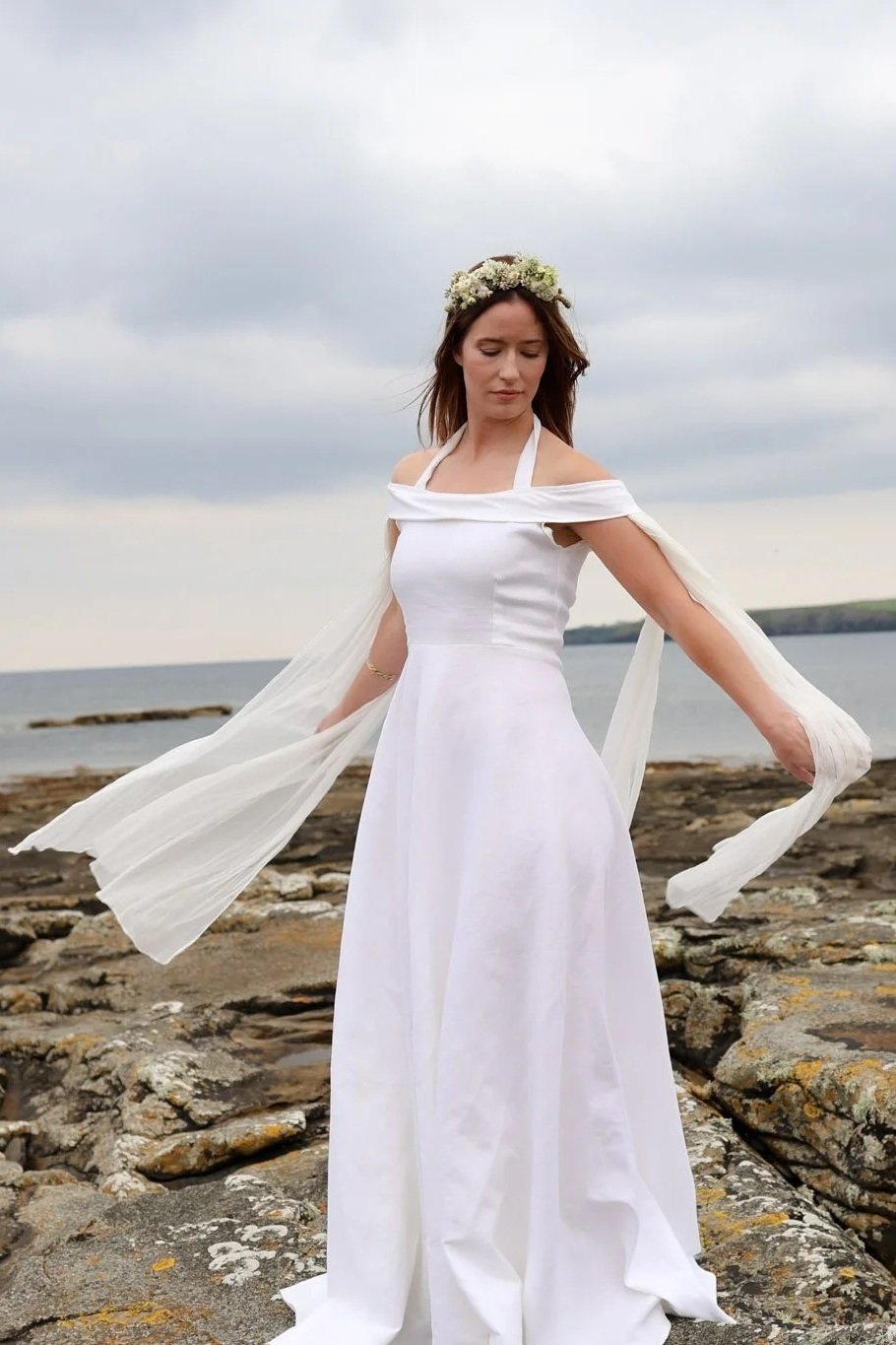fairy tail wedding dresses Claddagh Wedding Dress XL