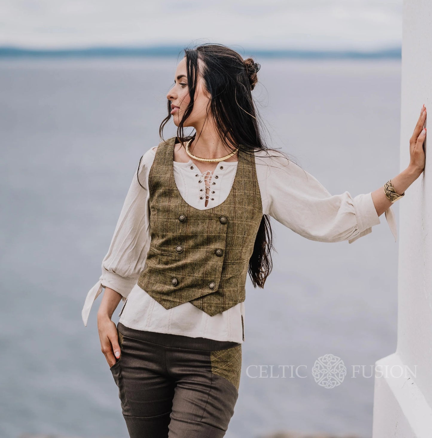 Celtic Fusion Design, Irish-designed folklore-inspired clothing created with a focus on sustainability, natural textures, and