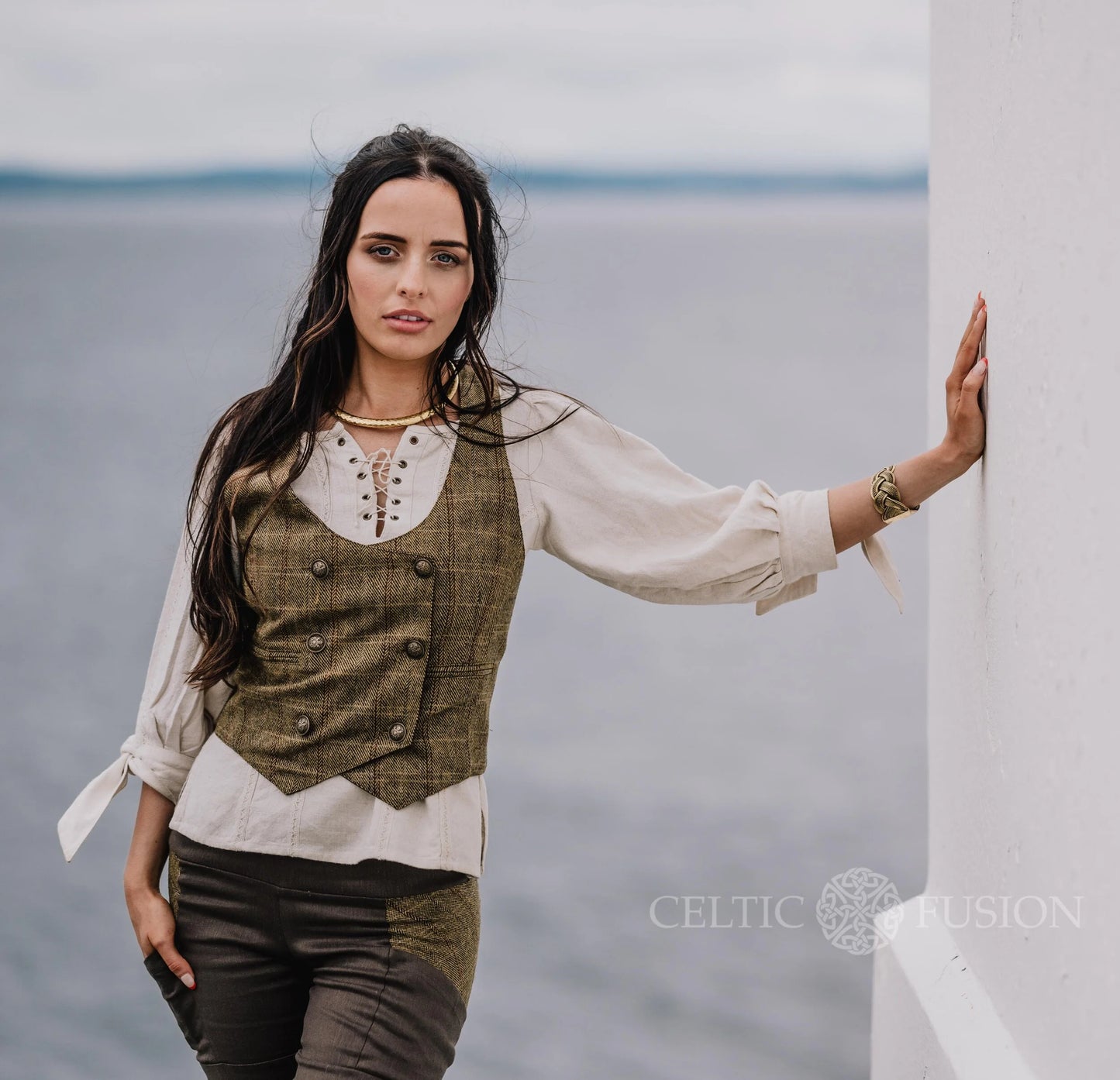 Celtic Fusion Design, Irish-designed folklore-inspired clothing created with a focus on sustainability, natural textures, and