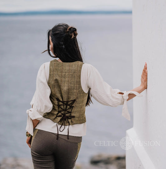 Celtic Fusion Design, Irish-designed folklore-inspired clothing created with a focus on sustainability, natural textures, and