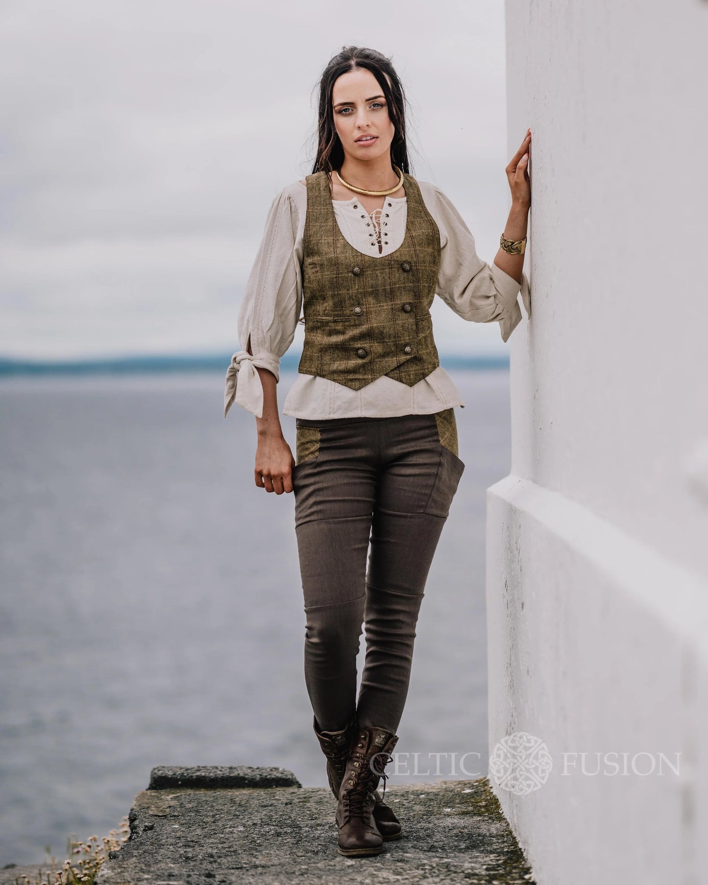 Celtic Fusion Design, Irish-designed folklore-inspired clothing created with a focus on sustainability, natural textures, and