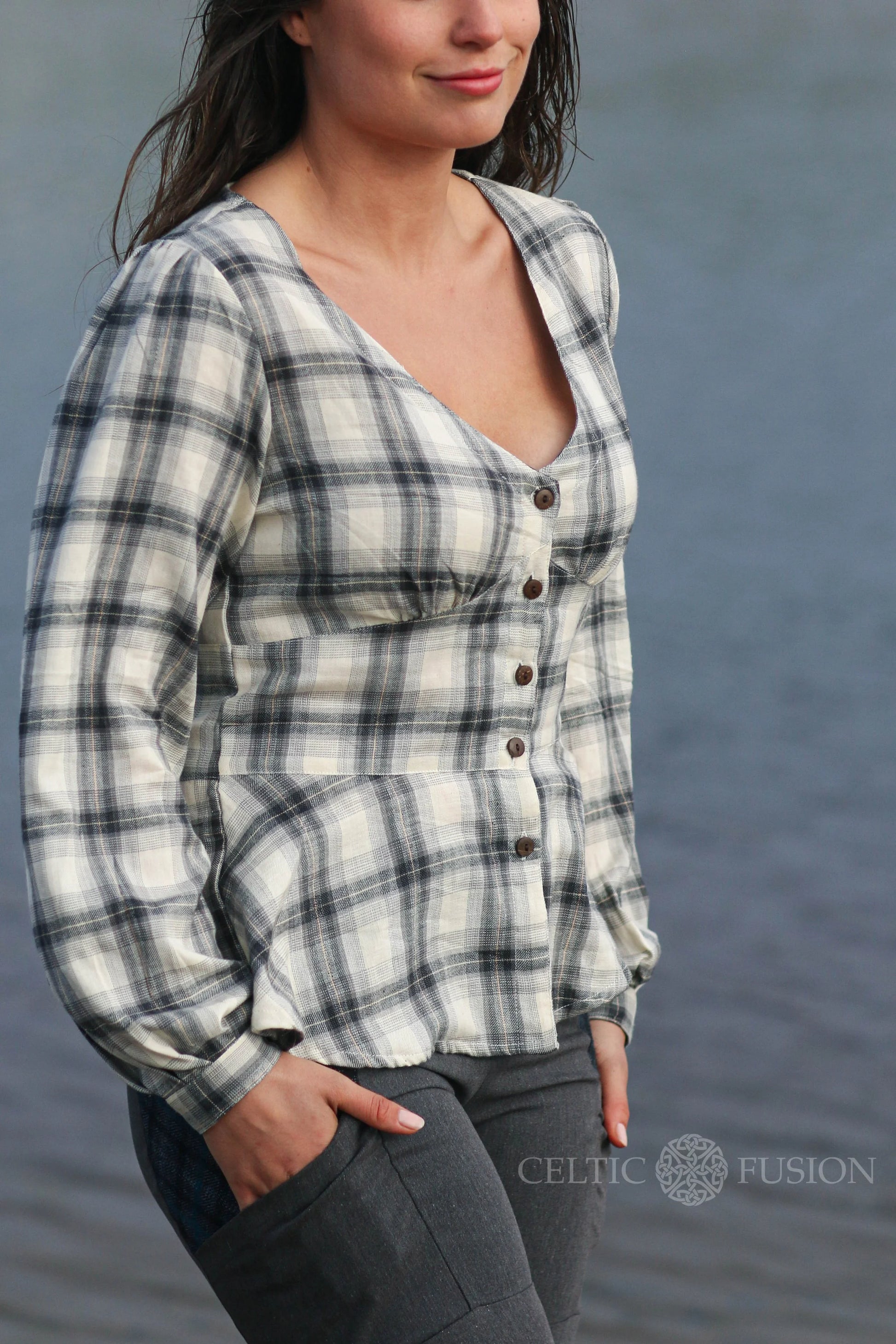 Celtic Fusion Design, Irish-designed folklore-inspired clothing created with a focus on sustainability, natural textures, and
