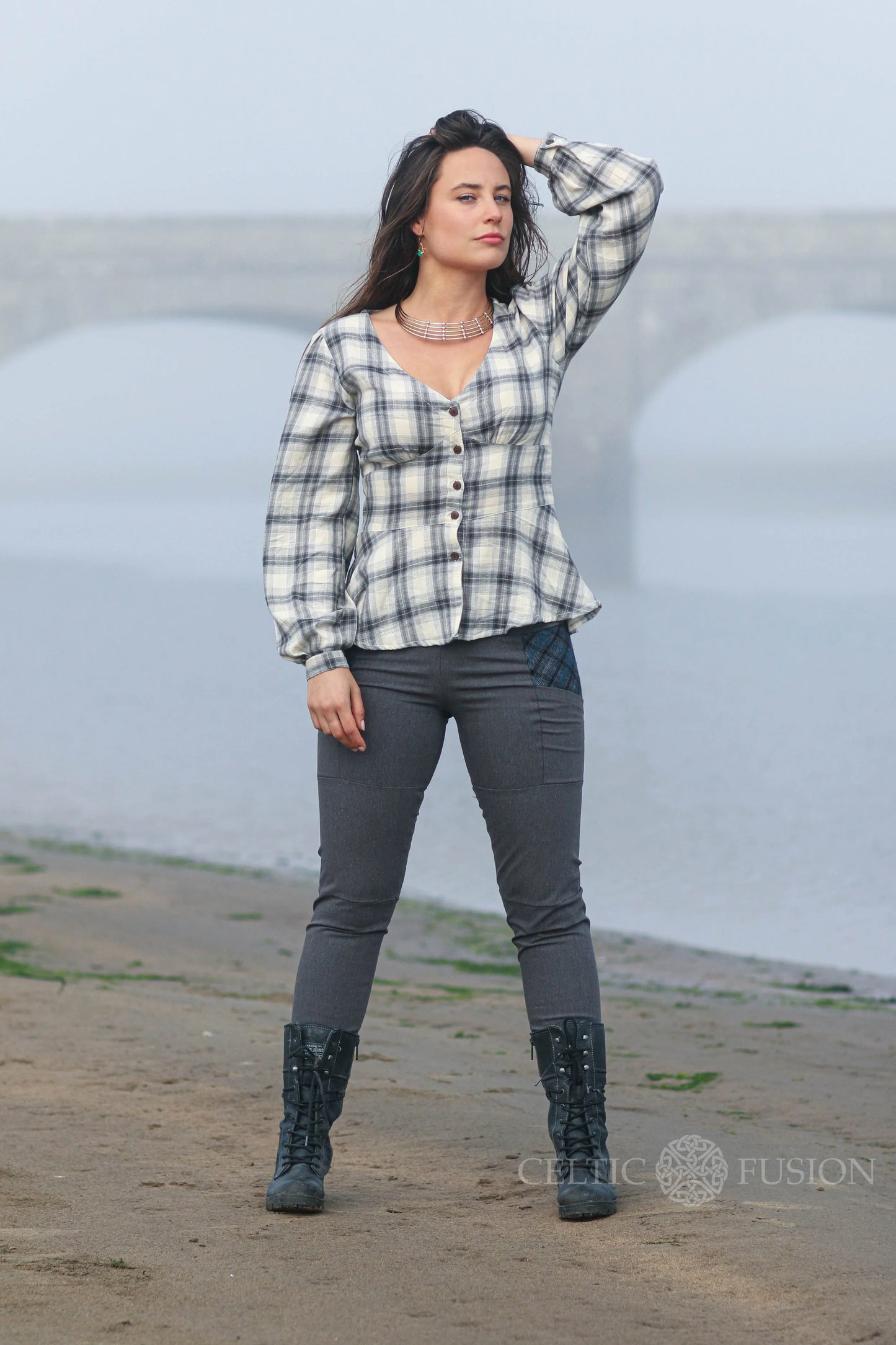 Celtic Fusion Design, Irish-designed folklore-inspired clothing created with a focus on sustainability, natural textures, and