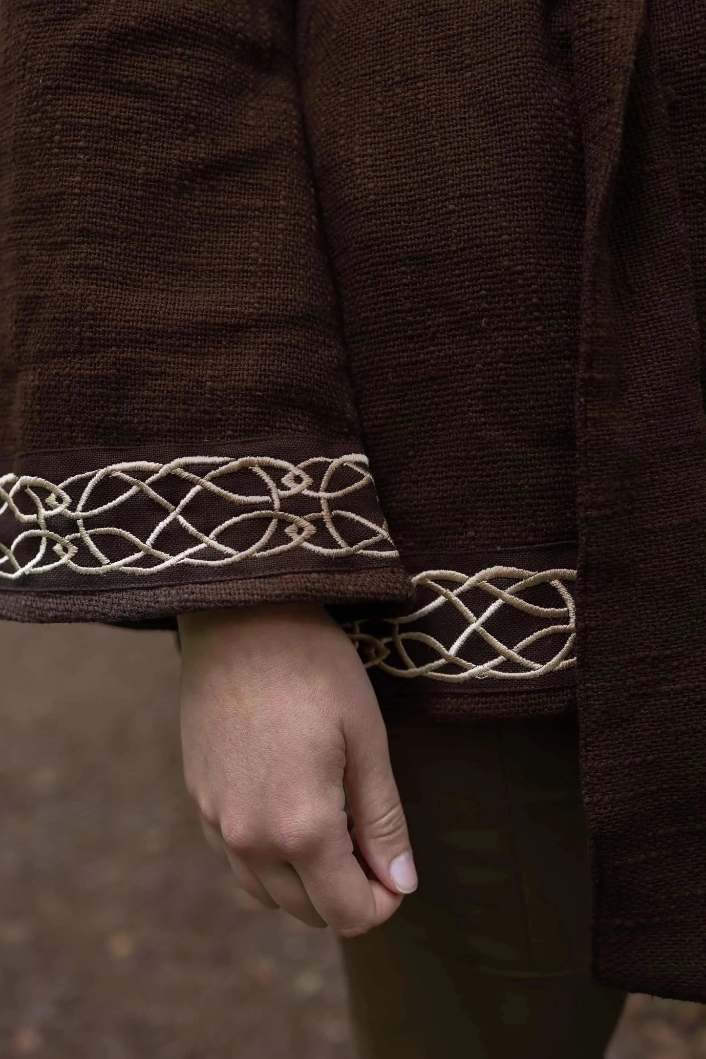 Celtic Fusion Design, Irish-designed folklore-inspired clothing created with a focus on sustainability, natural textures, and