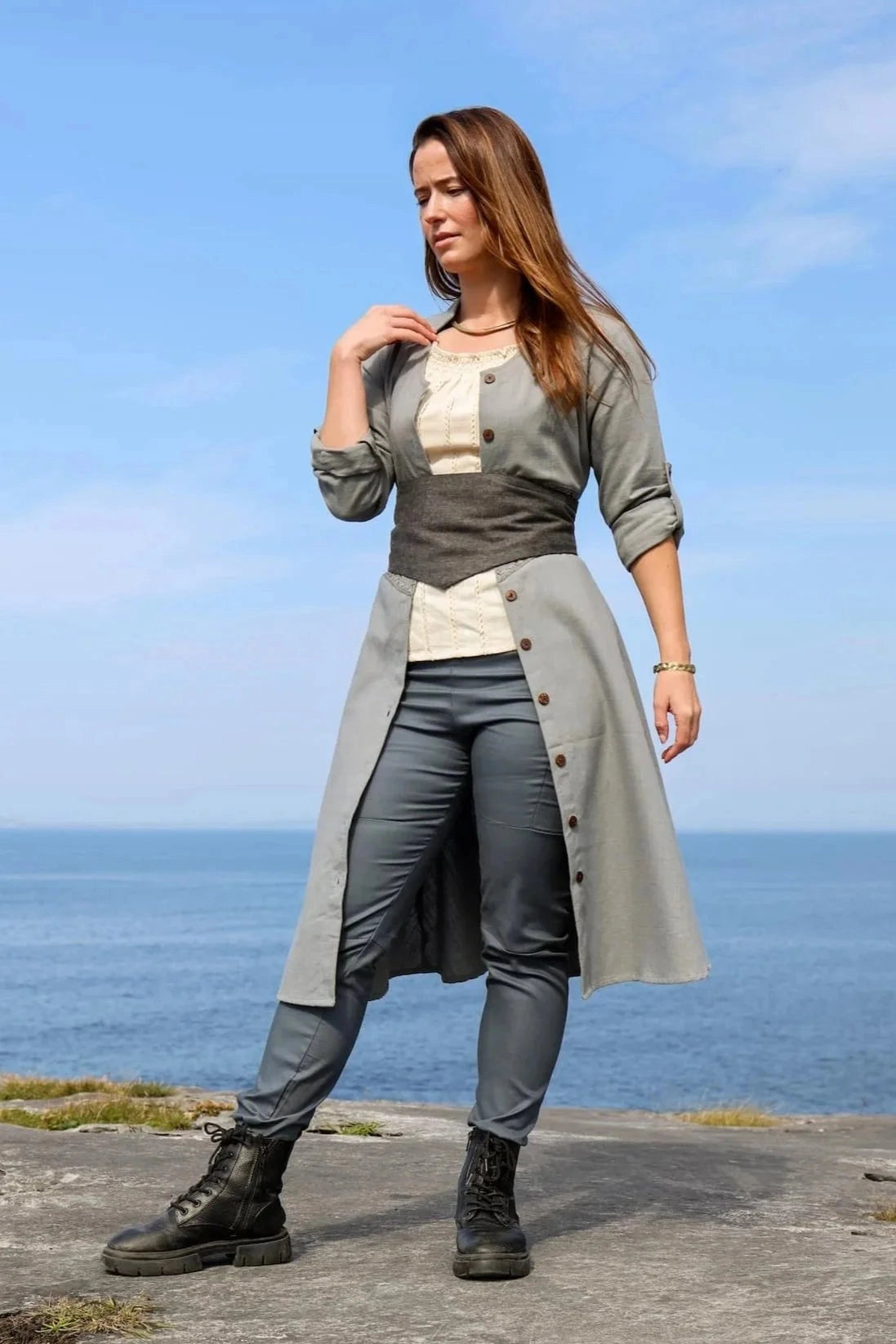 Celtic Fusion Design, Irish-designed folklore-inspired clothing created with a focus on sustainability, natural textures, and