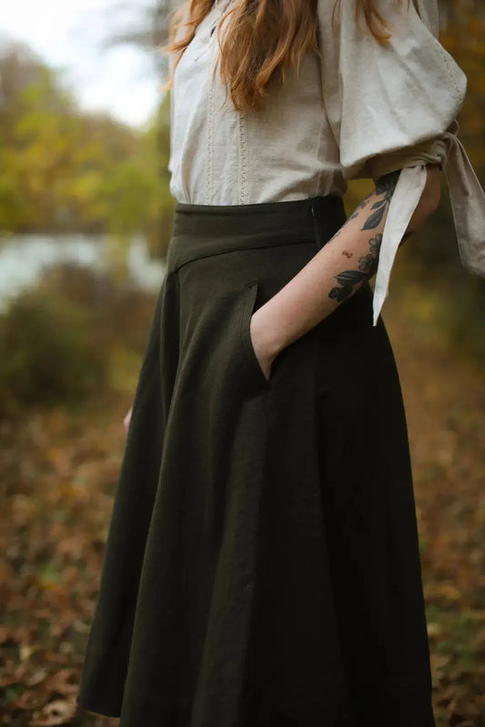 Celtic Fusion Design, Irish-designed folklore-inspired clothing created with a focus on sustainability, natural textures, and