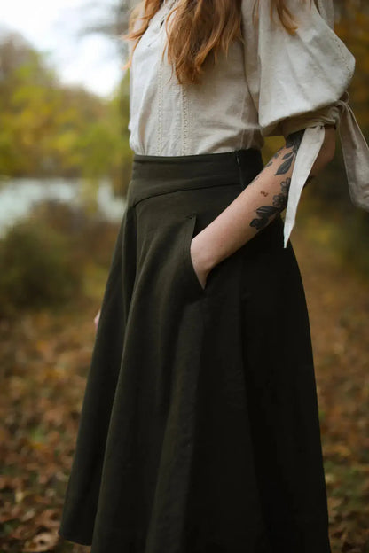 Celtic Fusion Design, Irish-designed folklore-inspired clothing created with a focus on sustainability, natural textures, and