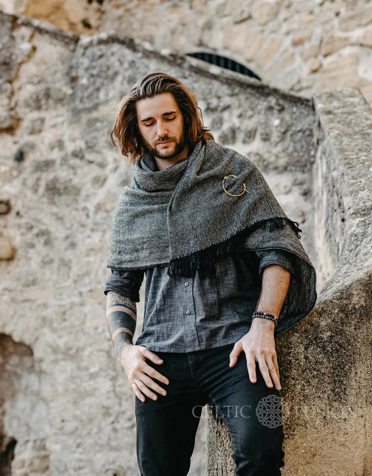 Celtic Fusion Design, Irish-designed folklore-inspired clothing created with a focus on sustainability, natural textures, and