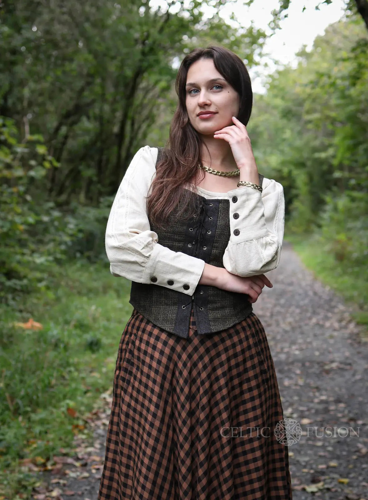 Celtic Fusion Design, Irish-designed folklore-inspired clothing created with a focus on sustainability, natural textures, and