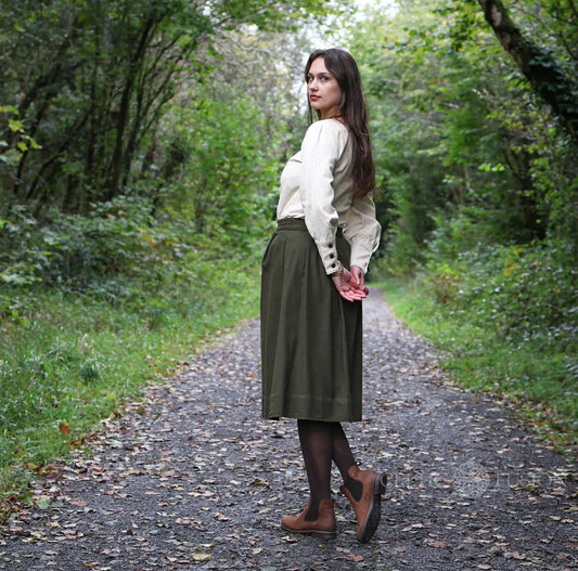 Celtic Fusion Design, Irish-designed folklore-inspired clothing created with a focus on sustainability, natural textures, and