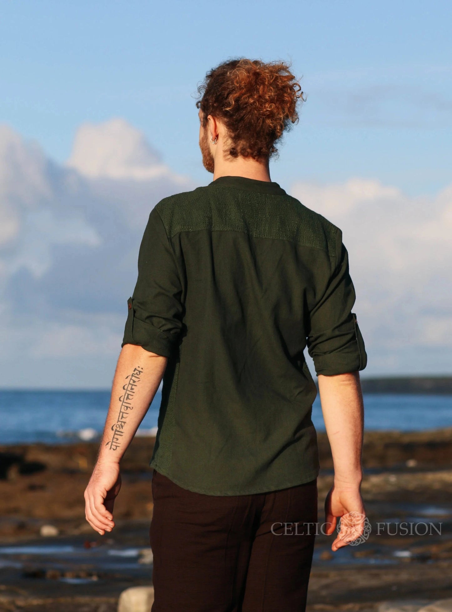 Celtic Fusion Design, Irish-designed folklore-inspired clothing created with a focus on sustainability, natural textures, and