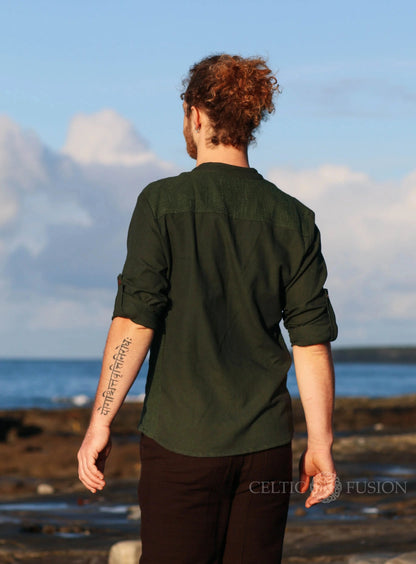 Celtic Fusion Design, Irish-designed folklore-inspired clothing created with a focus on sustainability, natural textures, and