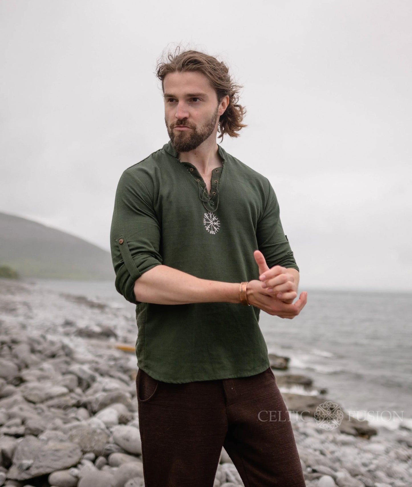 Celtic Fusion Design, Irish-designed folklore-inspired clothing created with a focus on sustainability, natural textures, and
