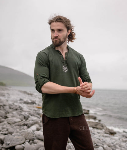 Celtic Fusion Design, Irish-designed folklore-inspired clothing created with a focus on sustainability, natural textures, and