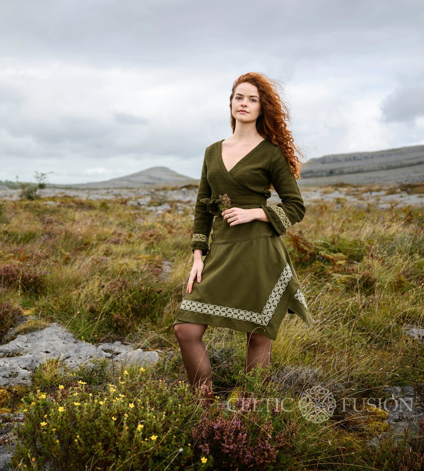 Celtic Fusion Design, Irish-designed folklore-inspired clothing created with a focus on sustainability, natural textures, and