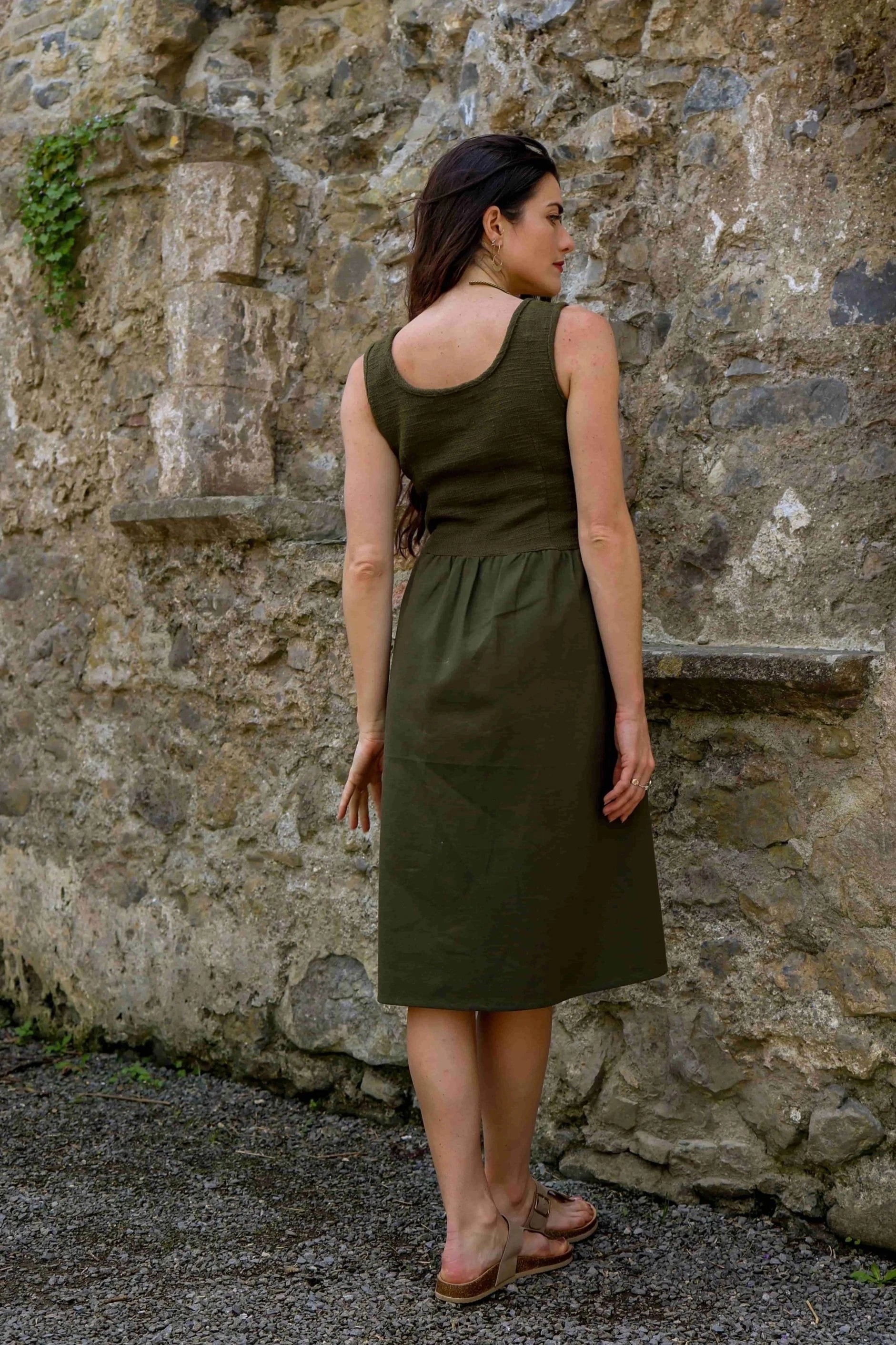Rosemary Green Corset Dress Medium - 12 UK / Green Rosemary Green Corset Dress Medium - 12 UK / Green