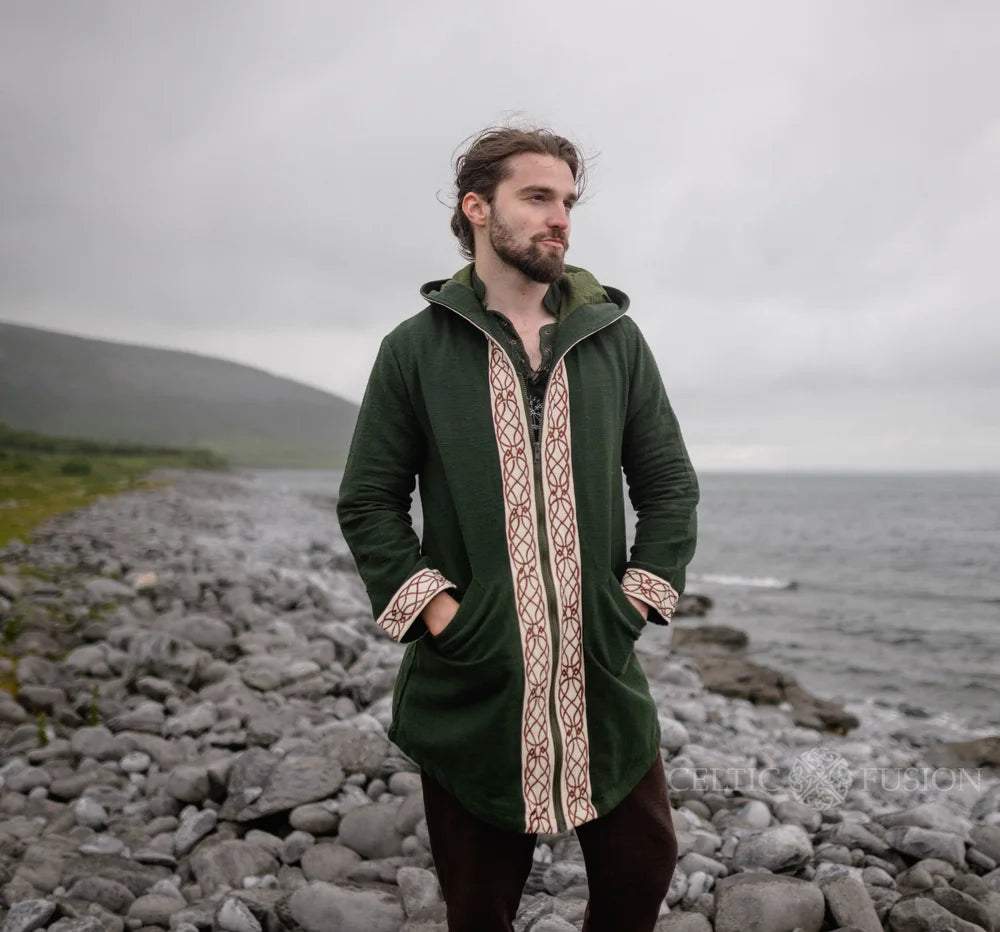 Celtic Fusion Design, Irish-designed folklore-inspired clothing created with a focus on sustainability, natural textures, and