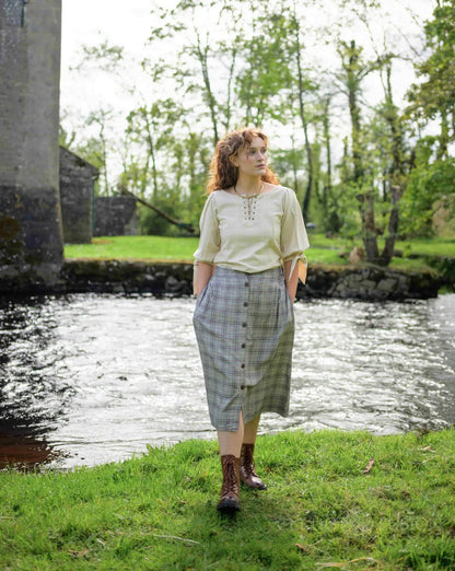 Celtic Fusion Design, Irish-designed folklore-inspired clothing created with a focus on sustainability, natural textures, and