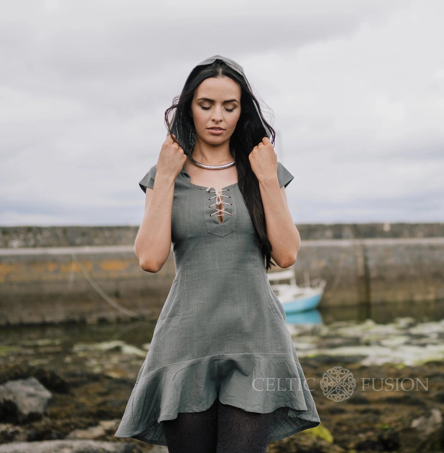Celtic Fusion Design, Irish-designed folklore-inspired clothing created with a focus on sustainability, natural textures, and