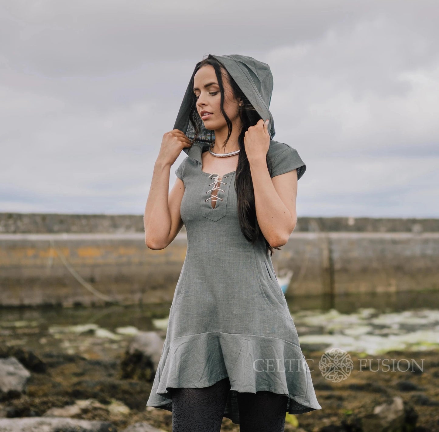 Celtic Fusion Design, Irish-designed folklore-inspired clothing created with a focus on sustainability, natural textures, and