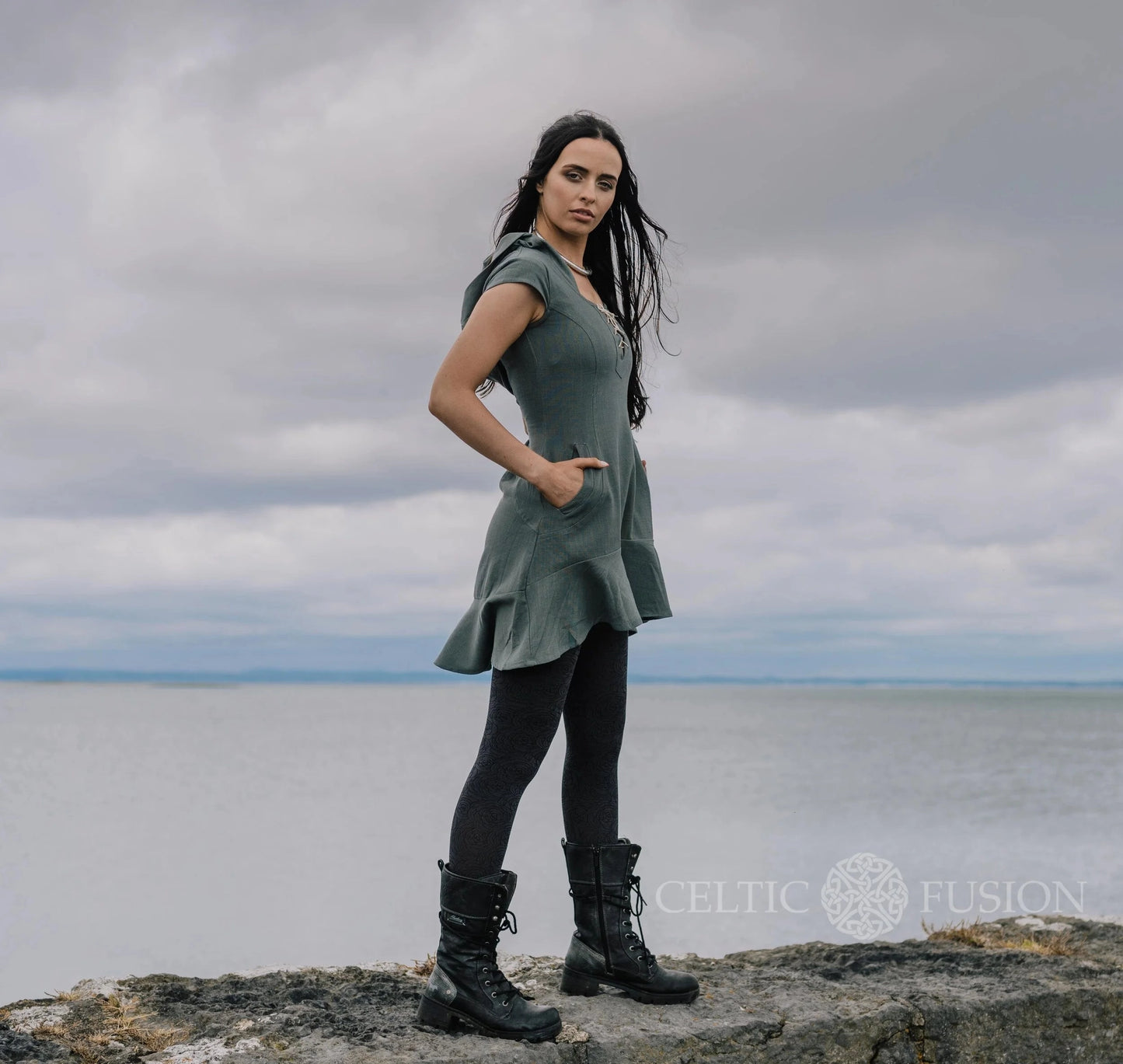 Celtic Fusion Design, Irish-designed folklore-inspired clothing created with a focus on sustainability, natural textures, and