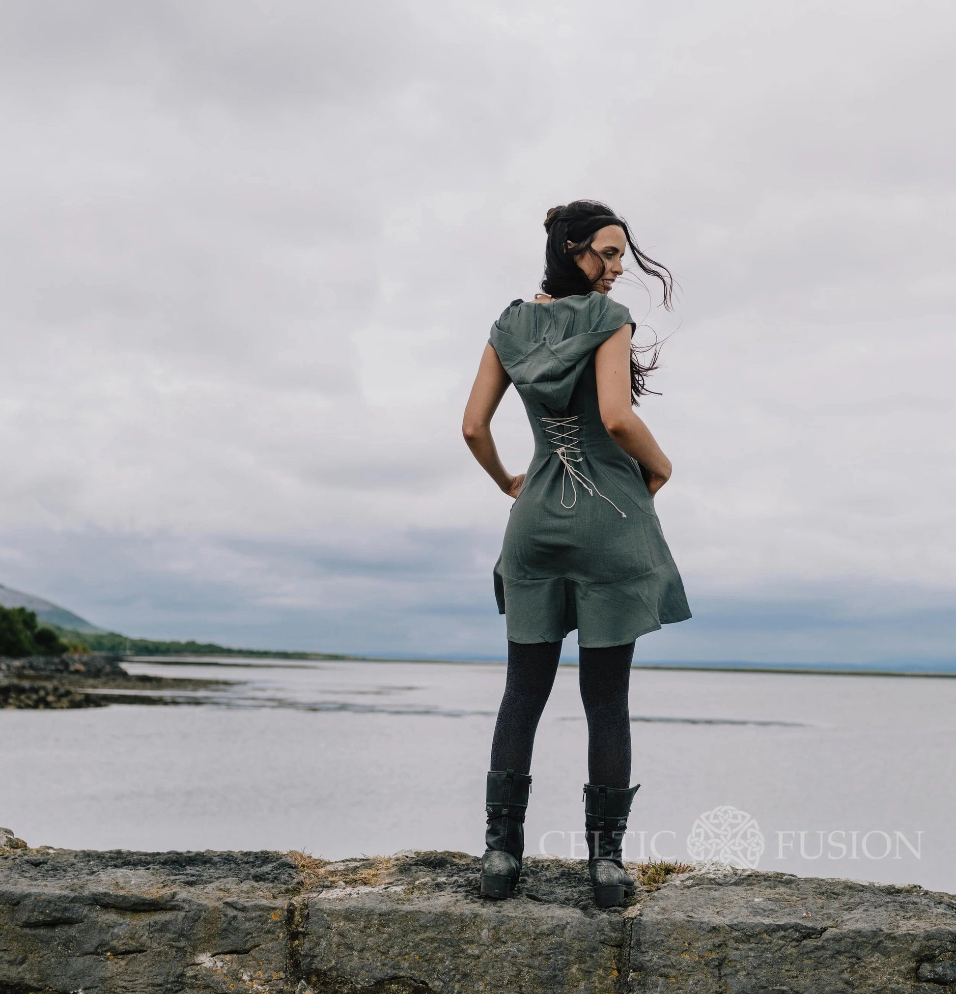Celtic Fusion Design, Irish-designed folklore-inspired clothing created with a focus on sustainability, natural textures, and