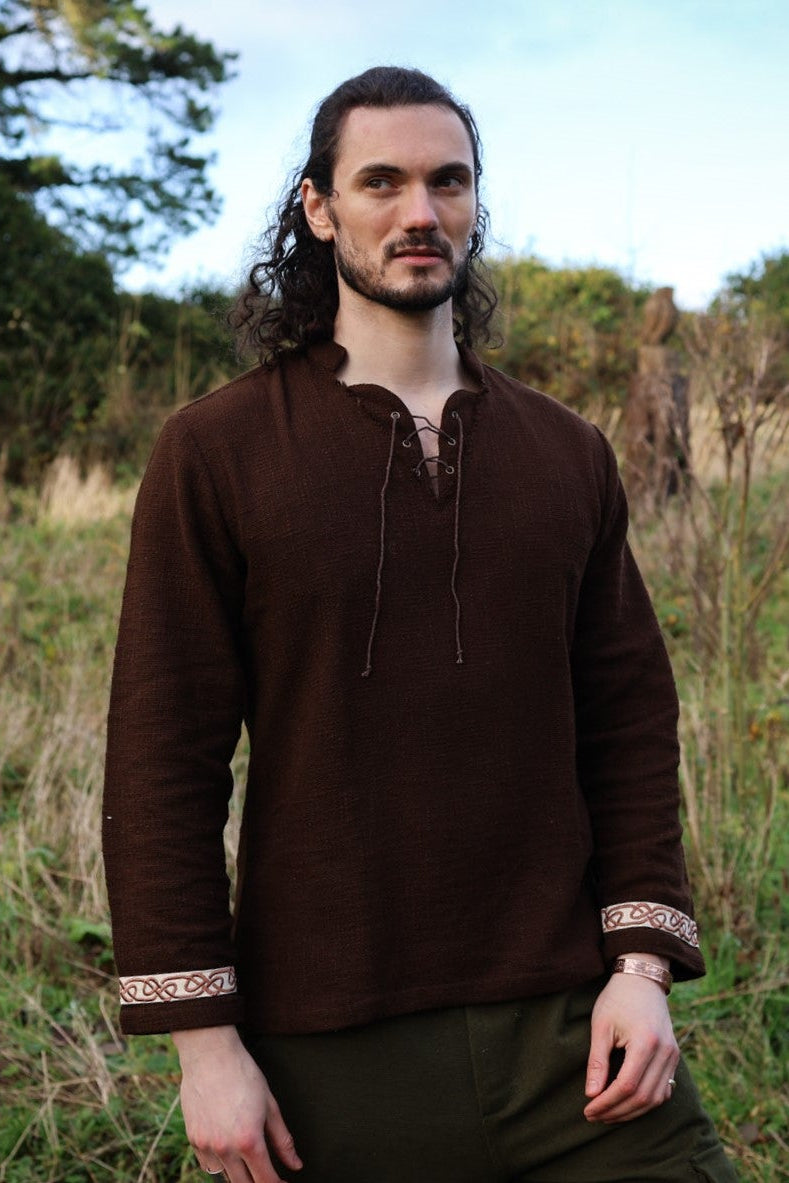 Celtic Fusion Design, Irish-designed folklore-inspired clothing created with a focus on sustainability, natural textures, and