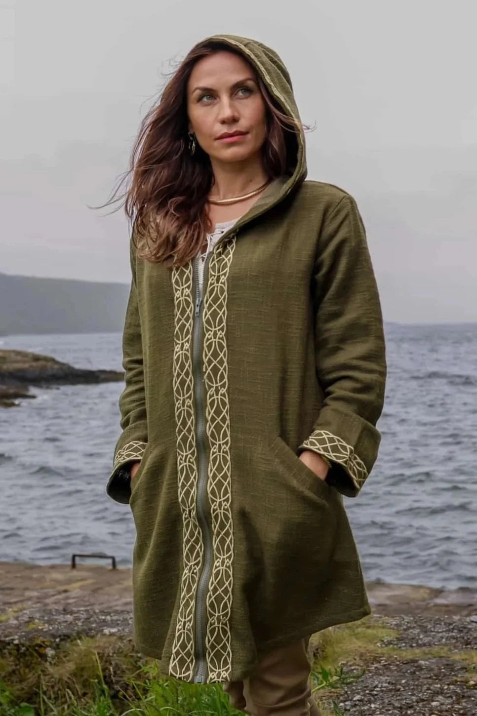 Celtic Fusion Design, Irish-designed folklore-inspired clothing created with a focus on sustainability, natural textures, and