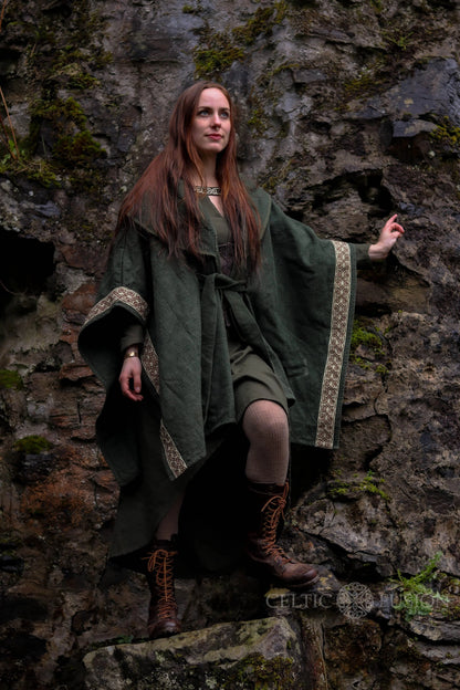 Celtic Fusion Design, Irish-designed folklore-inspired clothing created with a focus on sustainability, natural textures, and