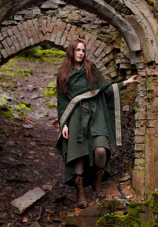 Celtic Fusion Design, Irish-designed folklore-inspired clothing created with a focus on sustainability, natural textures, and