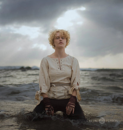 Celtic Fusion Design, Irish-designed folklore-inspired clothing created with a focus on sustainability, natural textures, and