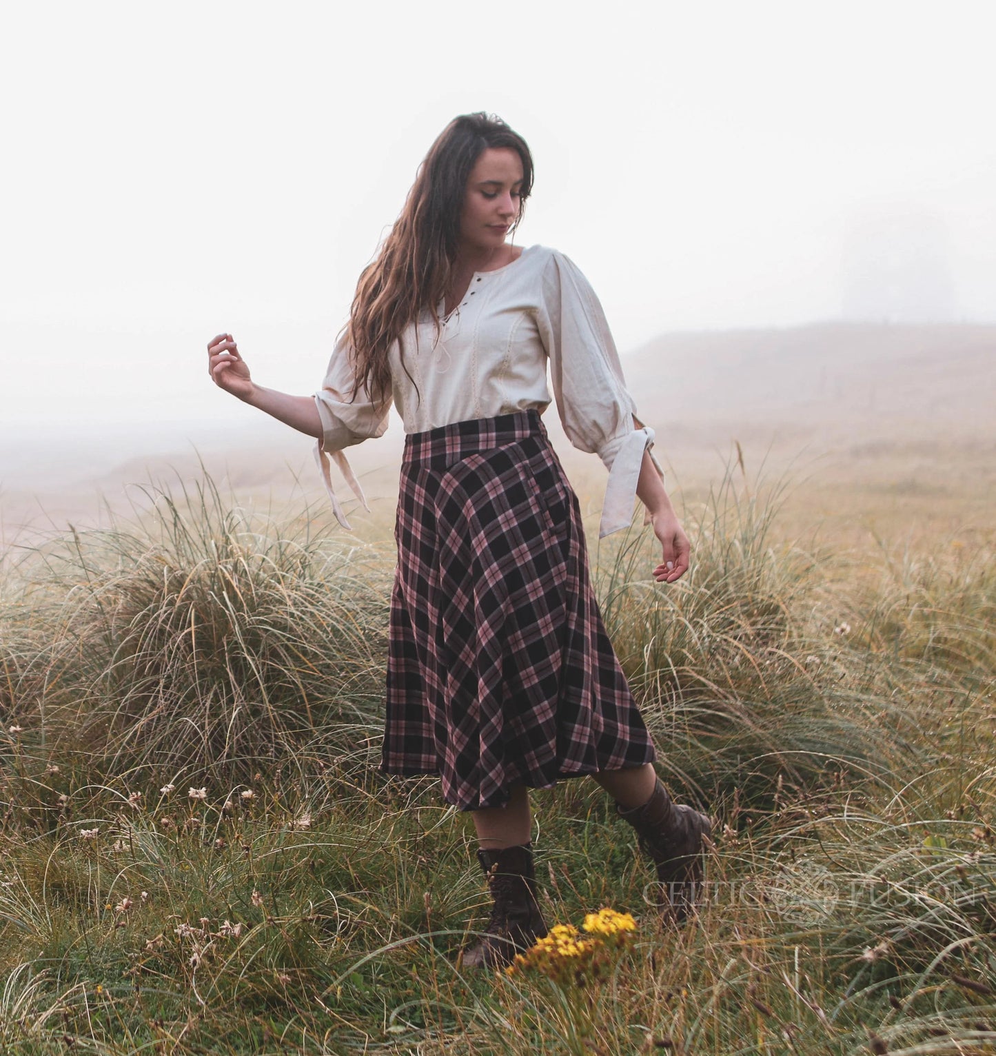 Celtic Fusion Design, Irish-designed folklore-inspired clothing created with a focus on sustainability, natural textures, and