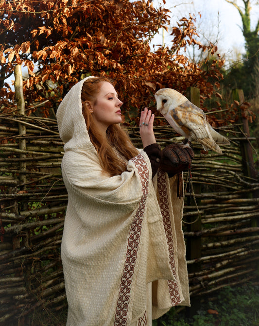 Celtic Fusion Design, Irish-designed folklore-inspired clothing created with a focus on sustainability, natural textures, and