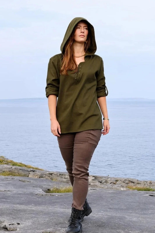 Celtic Fusion Design, Irish-designed folklore-inspired clothing created with a focus on sustainability, natural textures, and