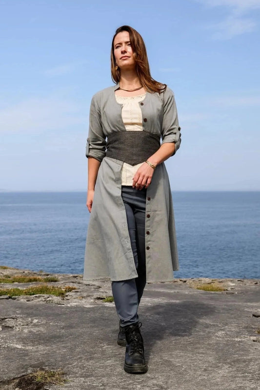 Celtic Fusion Design, Irish-designed folklore-inspired clothing created with a focus on sustainability, natural textures, and