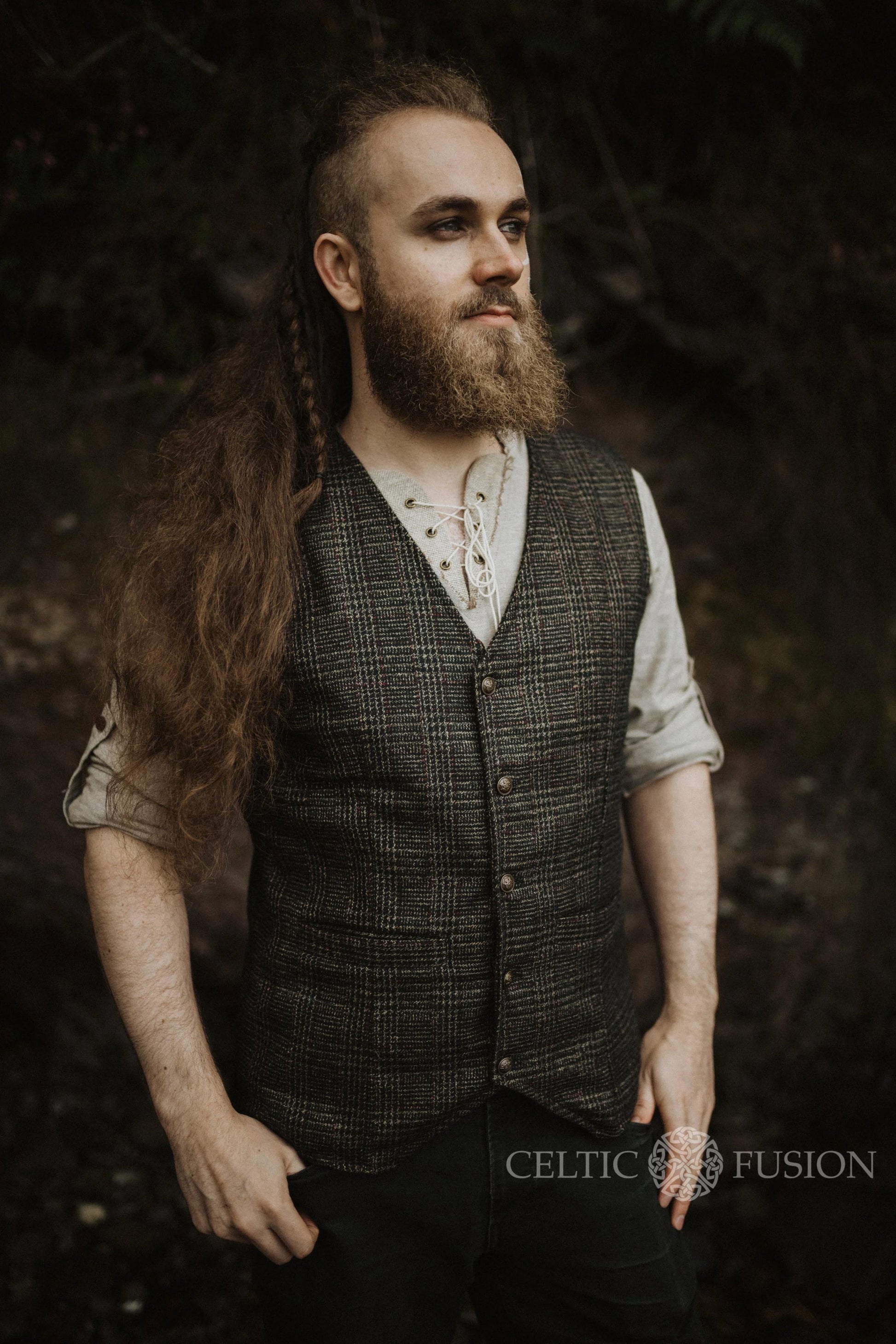 Celtic Fusion Design, Irish-designed folklore-inspired clothing created with a focus on sustainability, natural textures, and