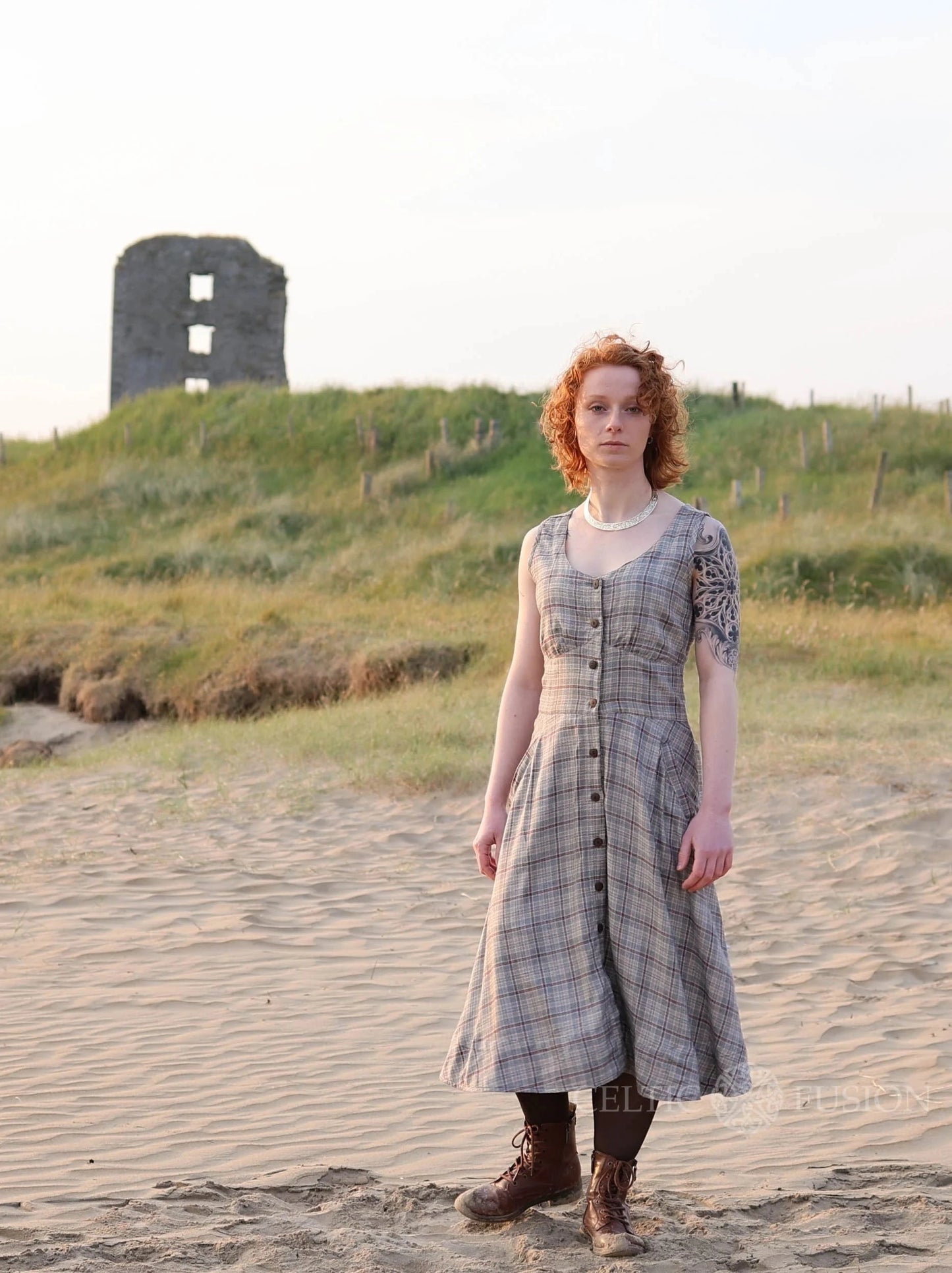 Celtic Fusion Design, Irish-designed folklore-inspired clothing created with a focus on sustainability, natural textures, and