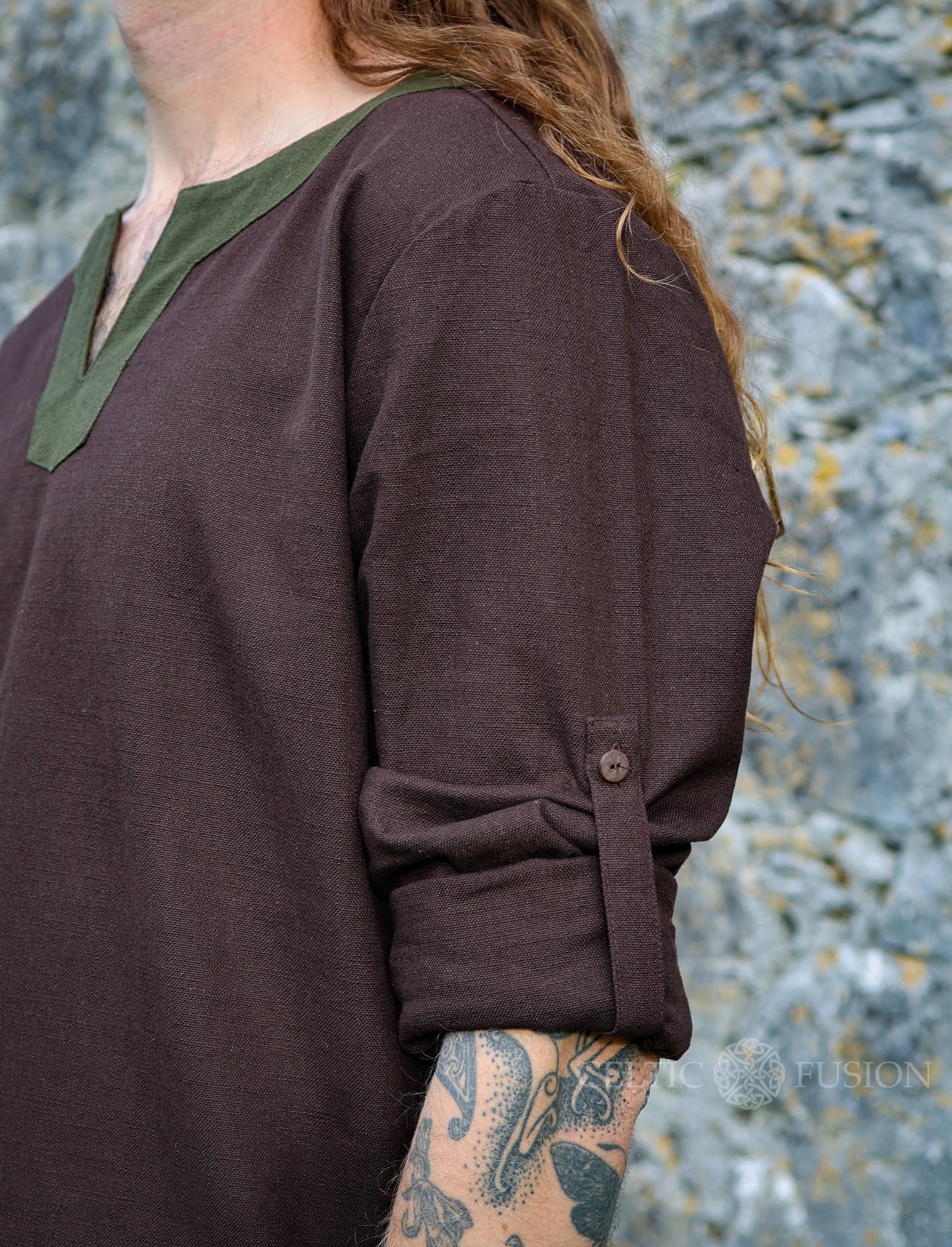 Celtic Fusion Design, Irish-designed folklore-inspired clothing created with a focus on sustainability, natural textures, and