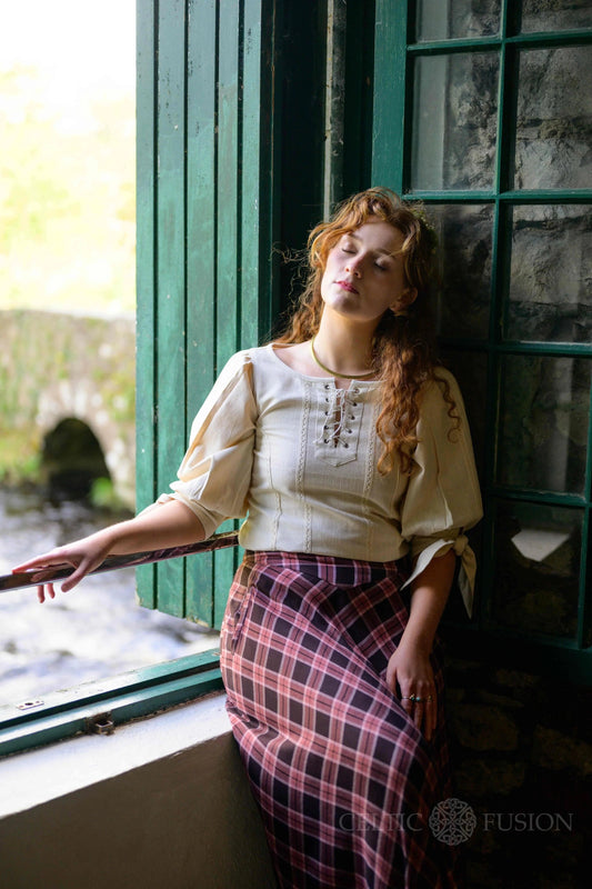 Celtic Fusion Design, Irish-designed folklore-inspired clothing created with a focus on sustainability, natural textures, and