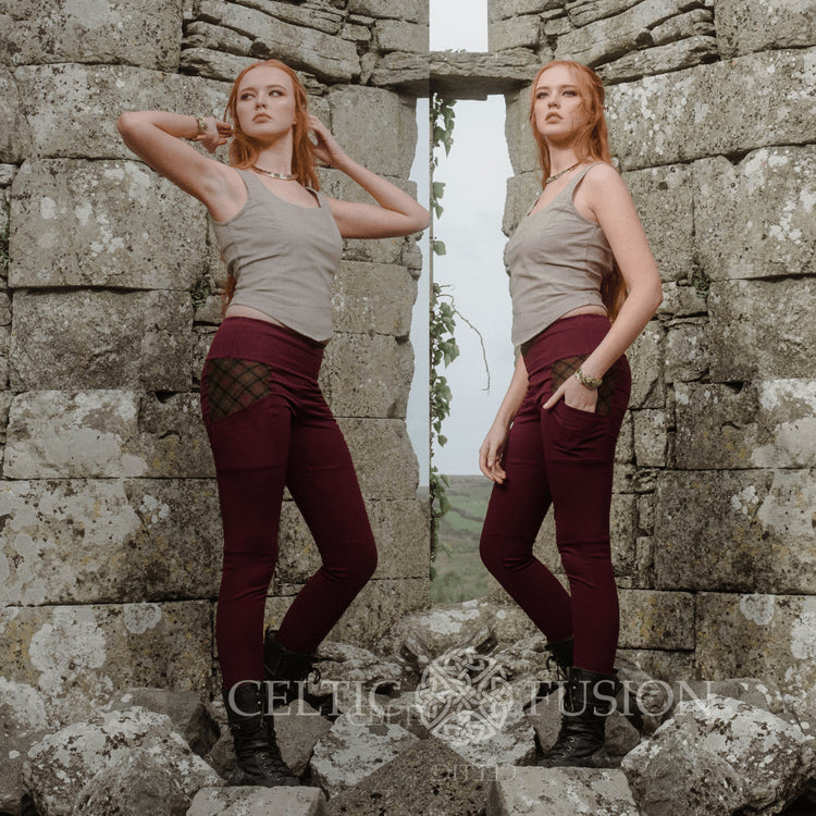 Celtic Fusion Design, Irish-designed folklore-inspired clothing created with a focus on sustainability, natural textures, and