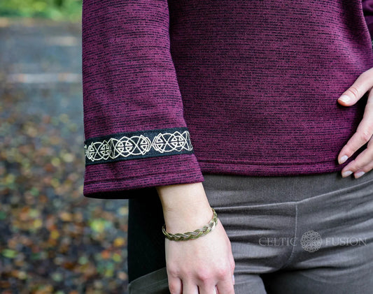 Celtic Fusion Design, Irish-designed folklore-inspired clothing created with a focus on sustainability, natural textures, and