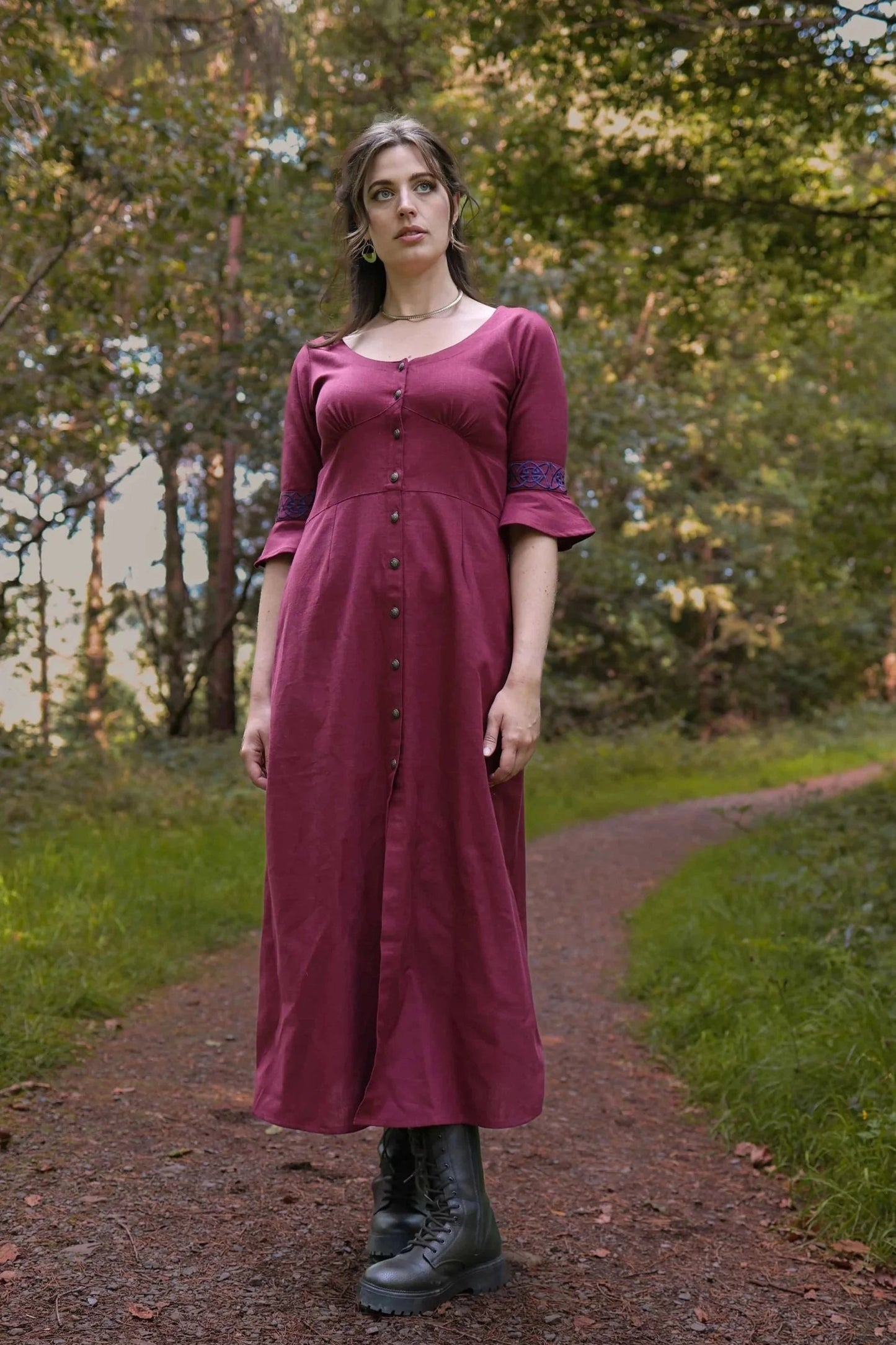 Celtic Fusion Design, Irish-designed folklore-inspired clothing created with a focus on sustainability, natural textures, and