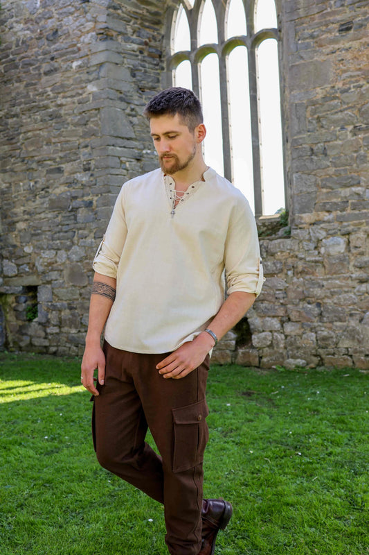 Celtic Fusion Design, Irish-designed folklore-inspired clothing created with a focus on sustainability, natural textures, and