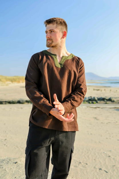 Celtic Fusion Design, Irish-designed folklore-inspired clothing created with a focus on sustainability, natural textures, and