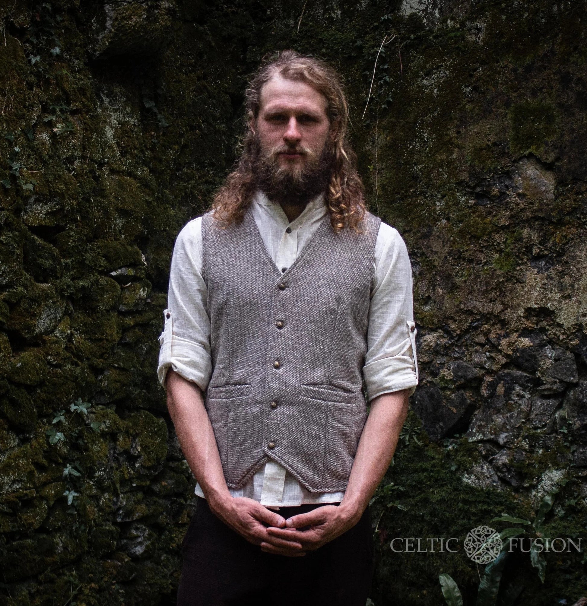 Celtic Fusion Design, Irish-designed folklore-inspired clothing created with a focus on sustainability, natural textures, and