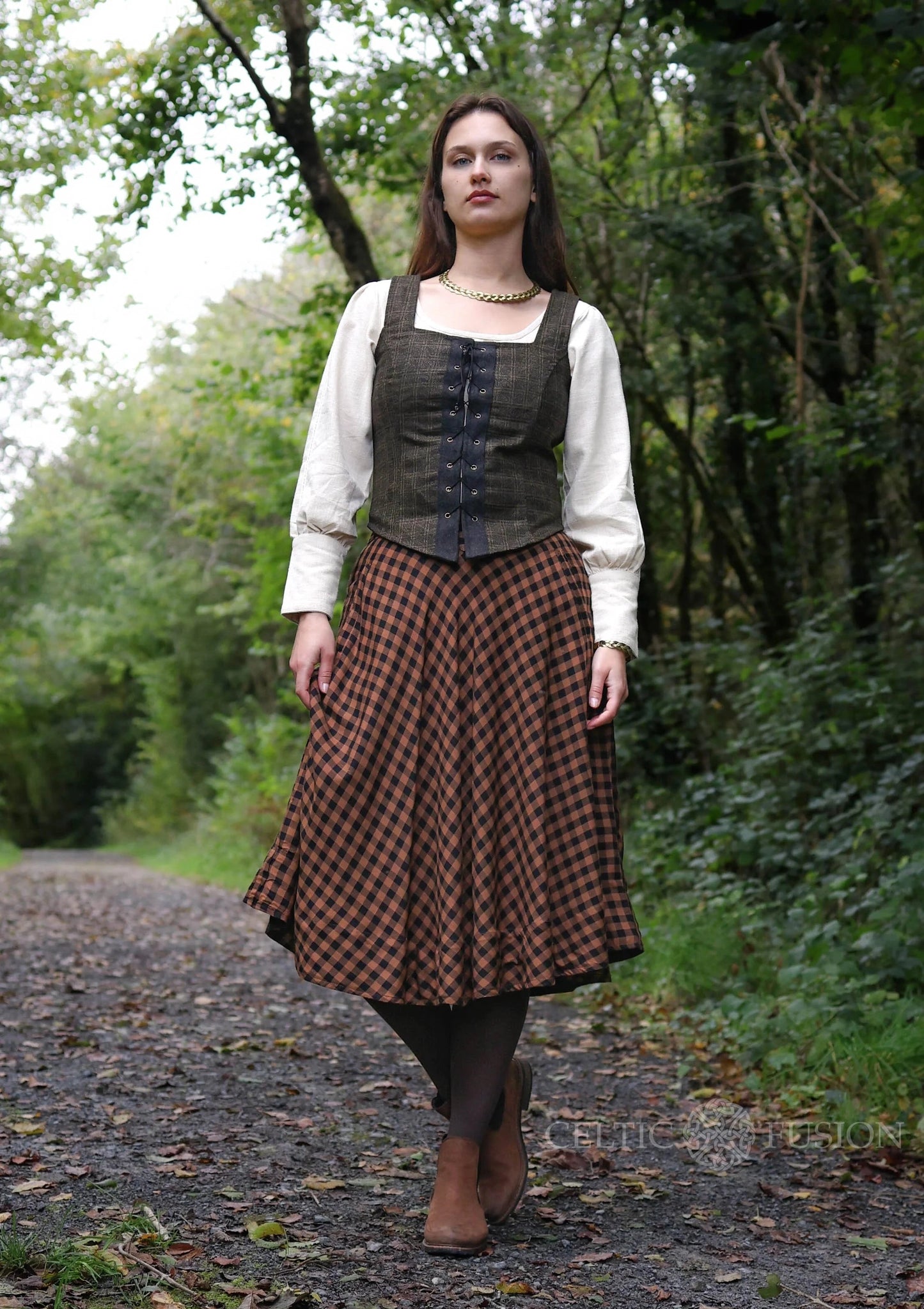 Celtic Fusion Design, Irish-designed folklore-inspired clothing created with a focus on sustainability, natural textures, and