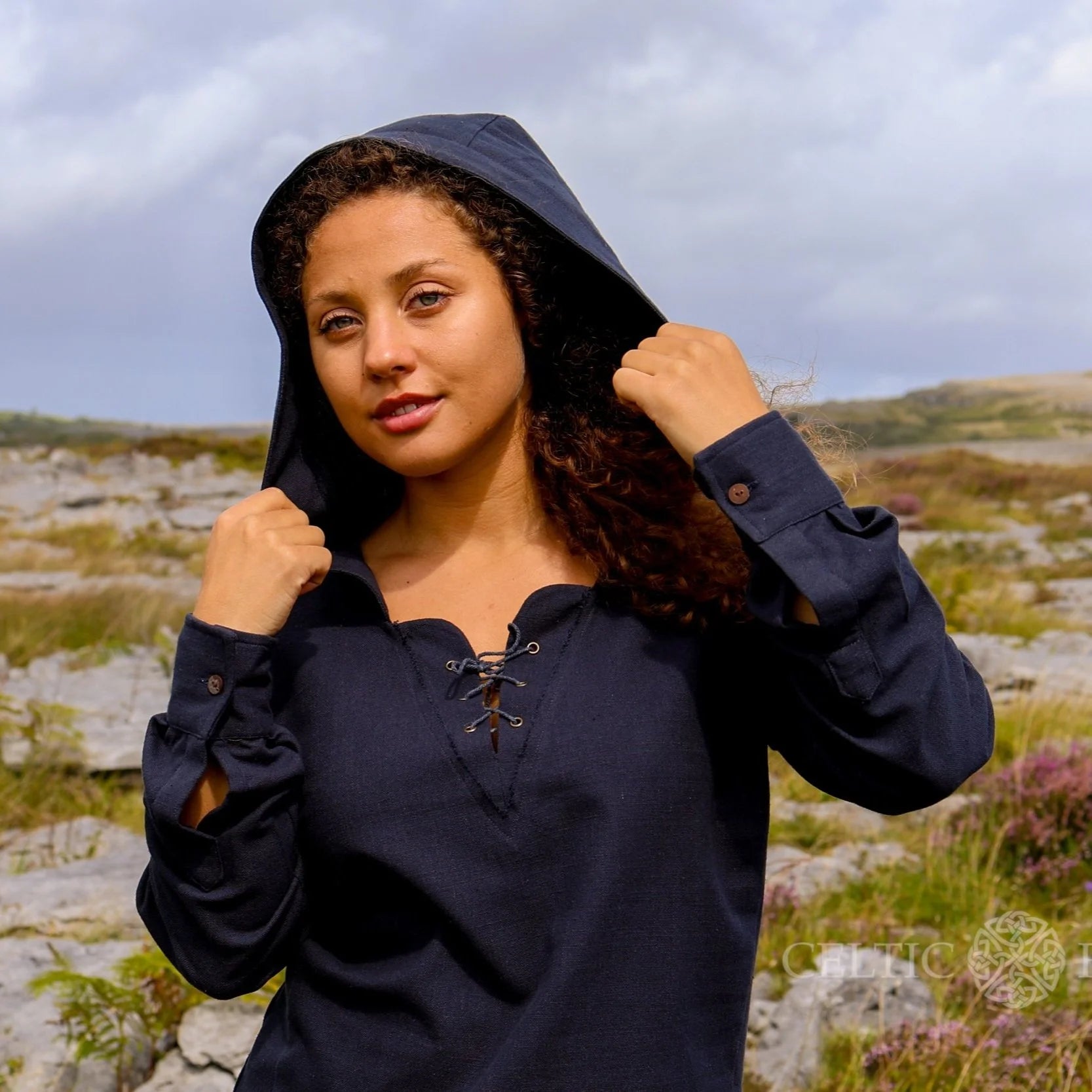 Celtic Fusion Design, Irish-designed folklore-inspired clothing created with a focus on sustainability, natural textures, and