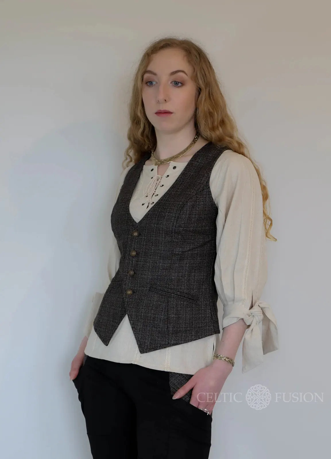 Celtic Fusion Design, Irish-designed folklore-inspired clothing created with a focus on sustainability, natural textures, and